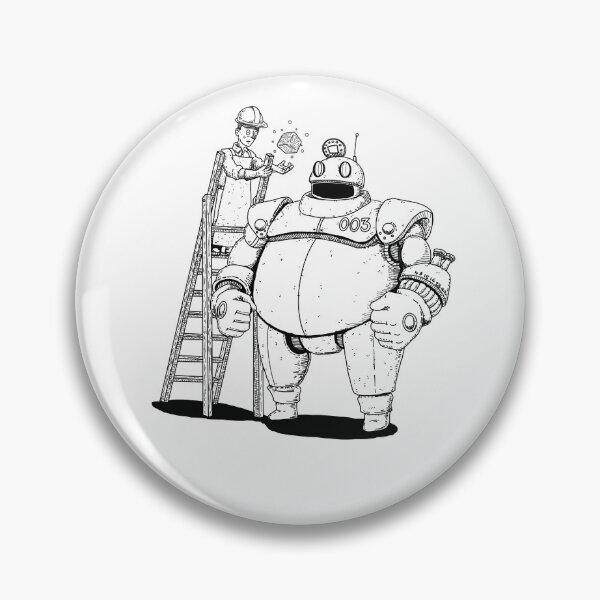 Item preview, Robot 003 - Mindless designed and sold by DavidMLThomas.