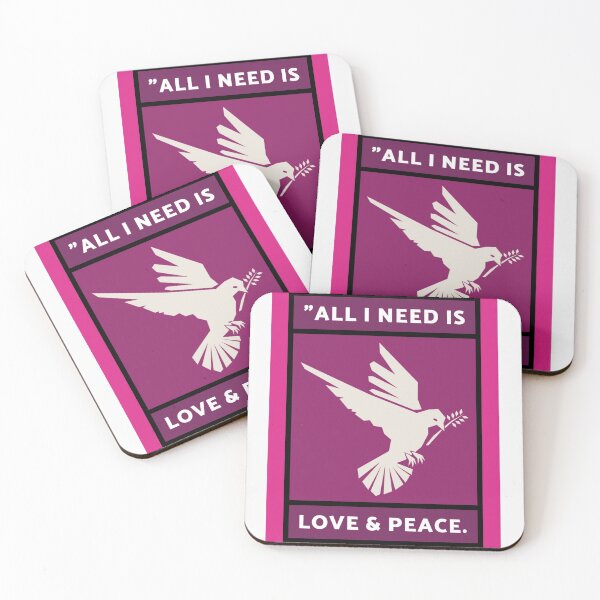 Item preview, ALL I NEED IS LOVE ND PEACE designed and sold by TeesKeeper.