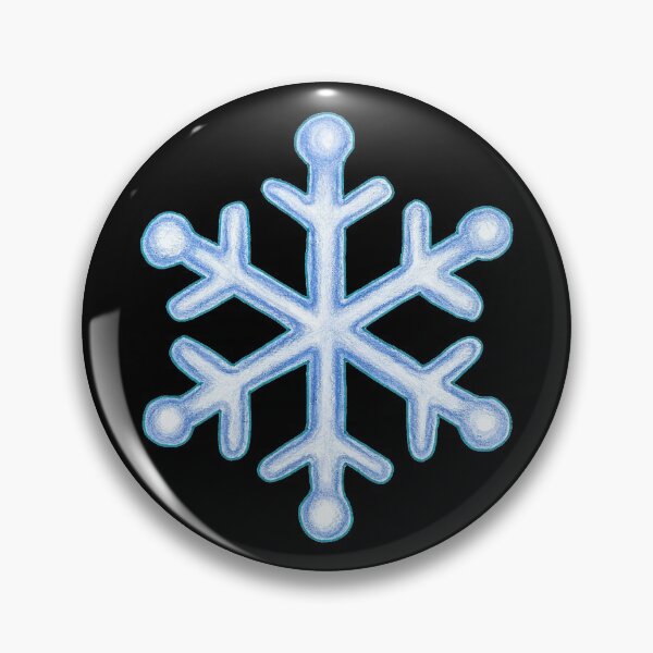 Item preview, Simple Snowflake rounded edges designed and sold by CrimsonArtizan.