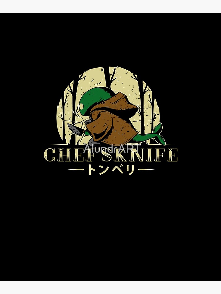 Chef's Knife by AlundrART
