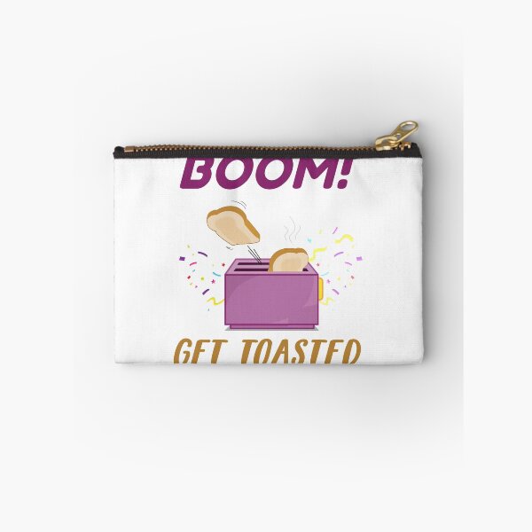 Item preview, Boom Get Toasted Funny Toast Pun Gift designed and sold by Scratches Tees.