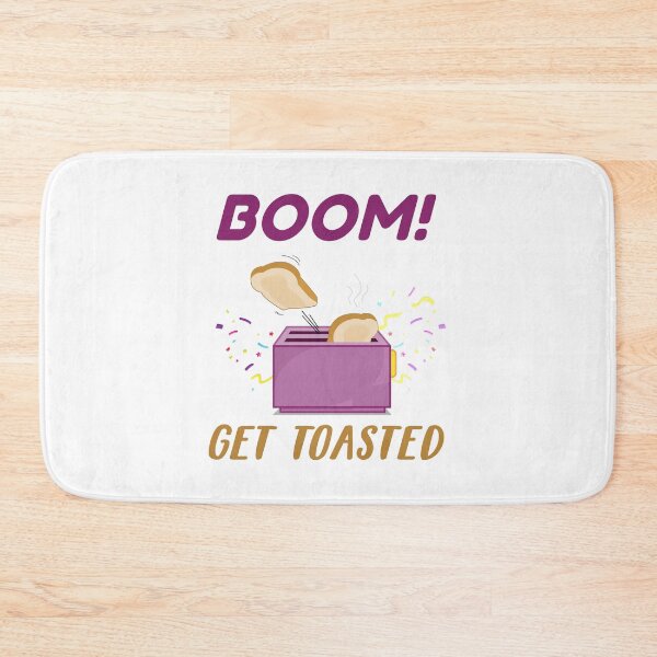 Item preview, Boom Get Toasted Funny Toast Pun Gift designed and sold by Scratches Tees.
