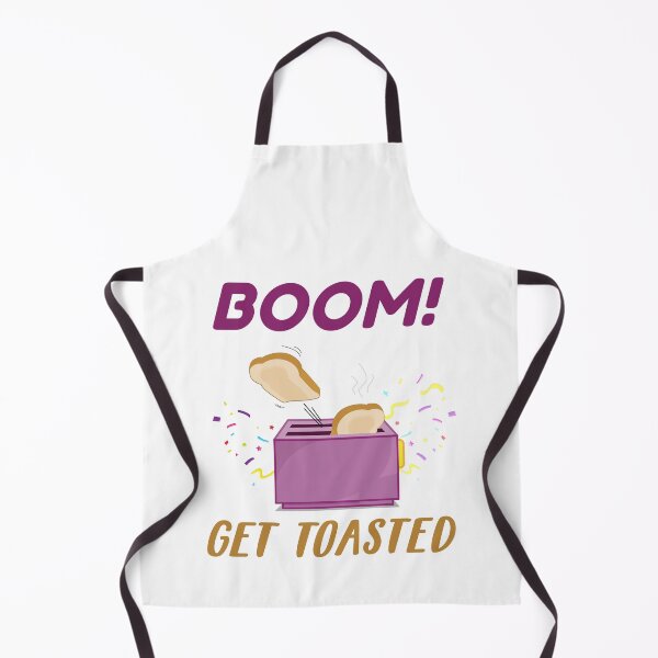 Item preview, Boom Get Toasted Funny Toast Pun Gift designed and sold by Scratches Tees.