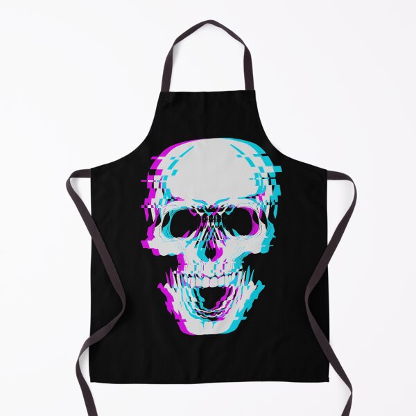 Item preview, Glitch Skull Trippy Artwork designed and sold by TeesByMark.