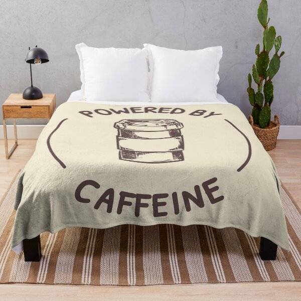 Item preview, Powered by caffeine designed and sold by notasimp.