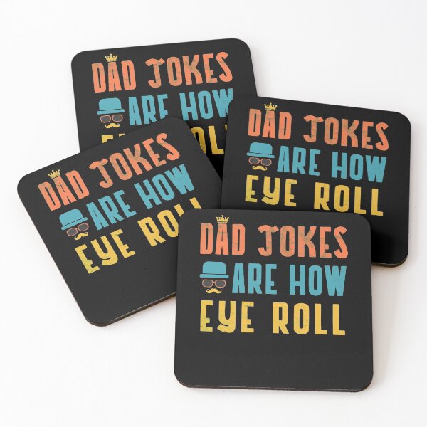 Item preview, dad jokes are how eye roll father's day Christmas distressed designed and sold by aubb7.