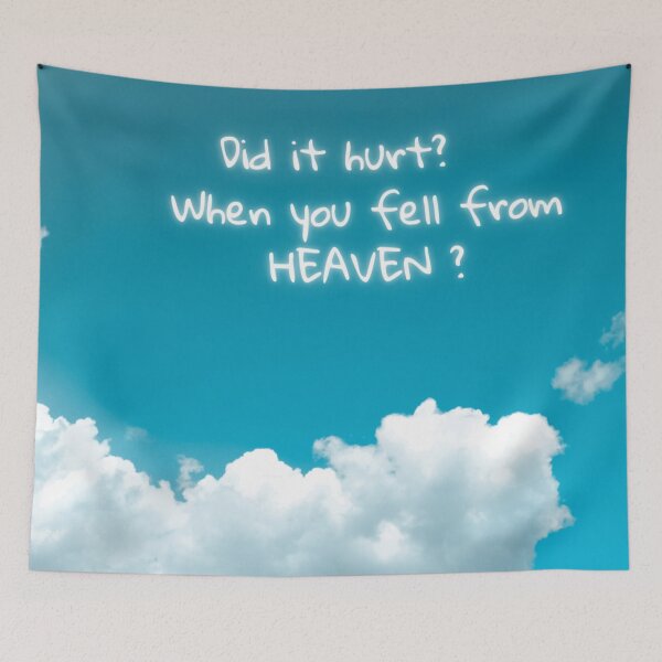 Item preview, Did it hurt?  When you fell from Heaven? designed and sold by BL0814ART.