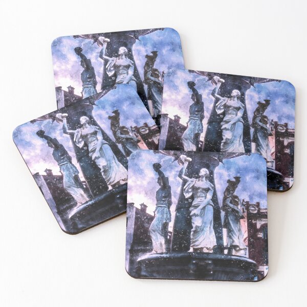 Item preview, Alexandra Fountain Watercolor designed and sold by Steven Jodoin.