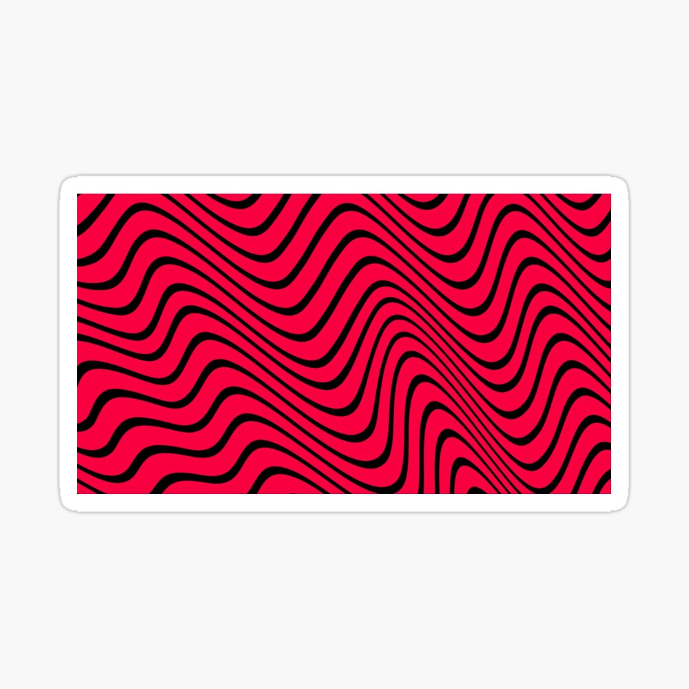 overliggende Eventyrer Tage med Pewdiepie red n black waves" Photographic Print for Sale by zoey Shetty |  Redbubble