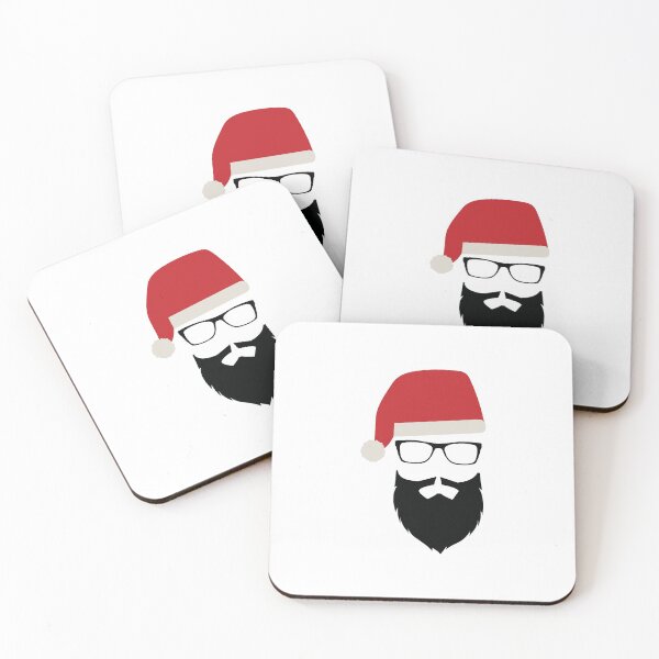 Item preview, Hipster santa  designed and sold by Babmk.