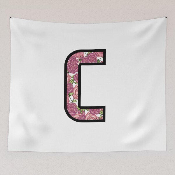 Item preview, Pretty Vintage Rose Letters - The letter C designed and sold by Pandoras-Boxx.