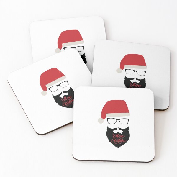 Item preview, Hipster santa  designed and sold by Babmk.