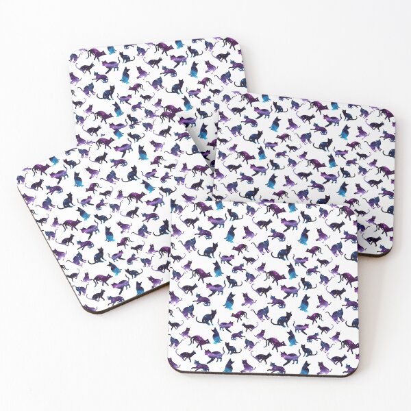 Item preview,  bumper galaxy or star cat sticker pack 2 designed and sold by RosalieReeves.