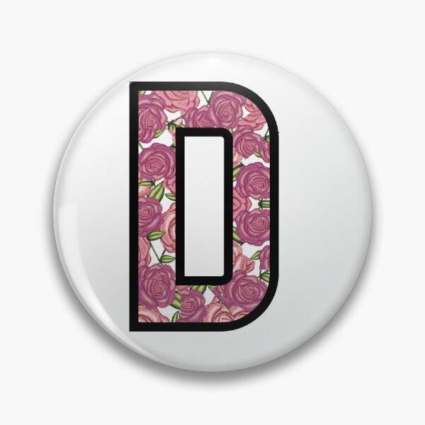 Item preview, Pretty Vintage Rose Letters - The letter D designed and sold by Pandoras-Boxx.