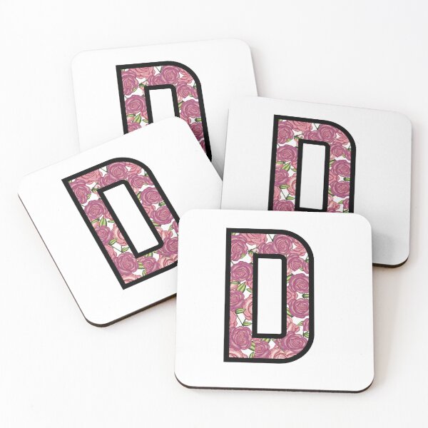 Item preview, Pretty Vintage Rose Letters - The letter D designed and sold by Pandoras-Boxx.