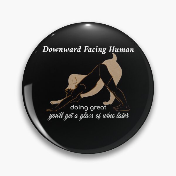 Item preview, Downward Facing Human Yoga designed and sold by DeeSignTShirts.