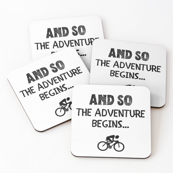 Item preview, Cycling: And so the adventure begins designed and sold by TheGreenGoat.
