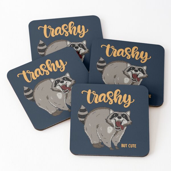 Item preview, Raccoon - Trashy but cute designed and sold by ValentinaHramov.