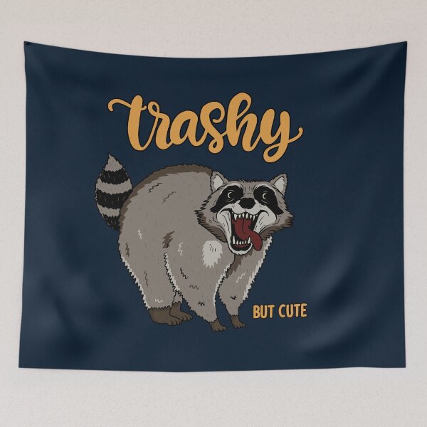 Item preview, Raccoon - Trashy but cute designed and sold by ValentinaHramov.