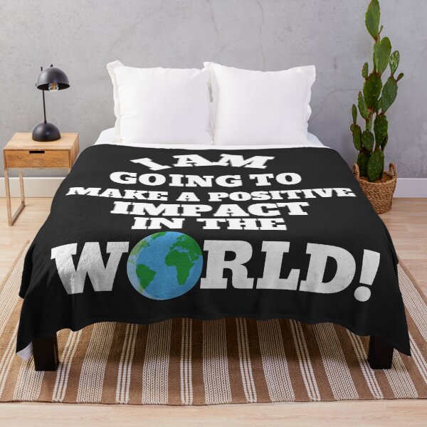 Item preview, i am going to make a positive impact in the world designed and sold by UnboundFull.