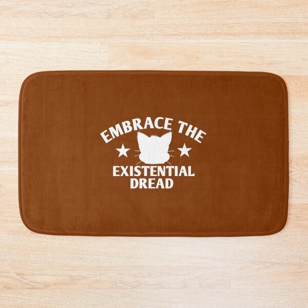 Item preview, embrace the existential dread-fanny cat designed and sold by medbouk1.