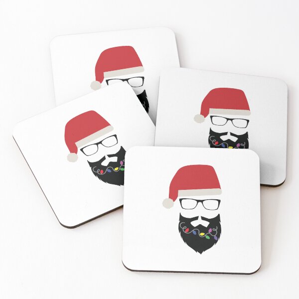 Item preview, Hipster santa  designed and sold by Babmk.