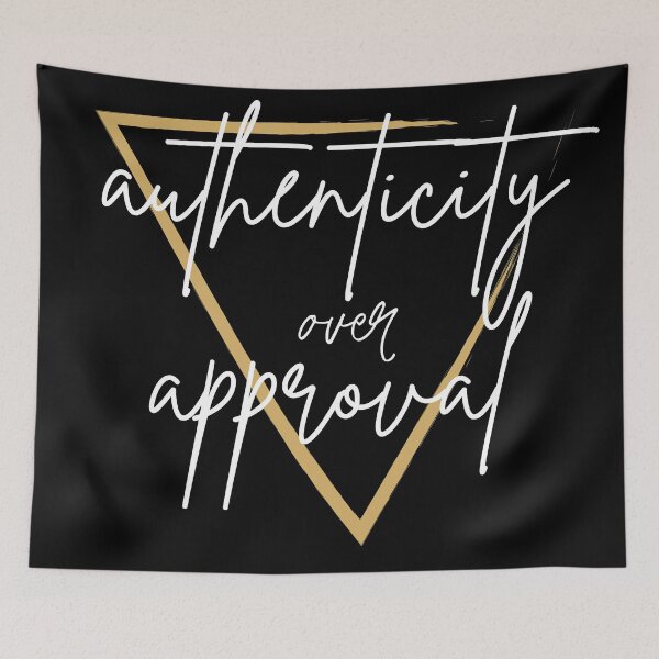 Item preview, Authenticity Over Approval designed and sold by Legit Hooligan.