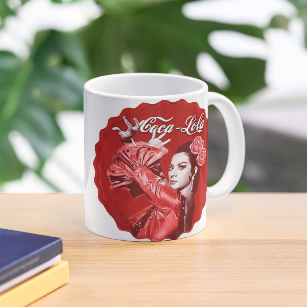 Diseño Chapa Coca-Lola Taza de café