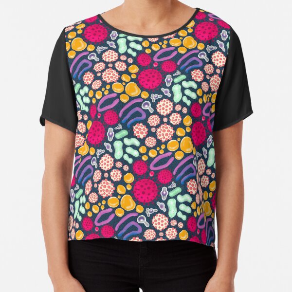 Our little roommates - the gut microbiome Chiffon Top