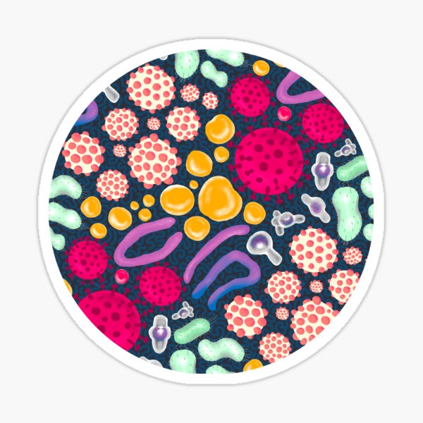 Unsere kleinen Mitbewohner – das Darm-Mikrobiom Sticker