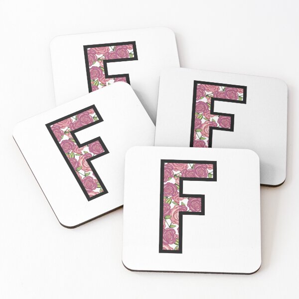 Item preview, Pretty Vintage Rose Letters - The letter F designed and sold by Pandoras-Boxx.