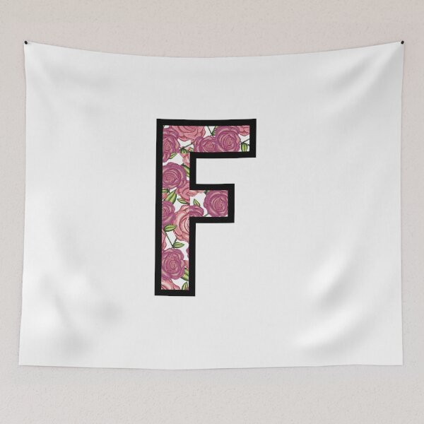 Item preview, Pretty Vintage Rose Letters - The letter F designed and sold by Pandoras-Boxx.