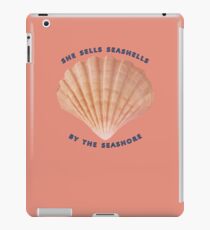 She Sells Seashells iPad Case/Skin