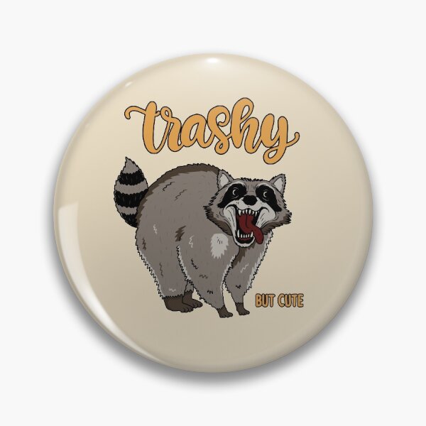 Item preview, Raccoon - Trashy but cute designed and sold by ValentinaHramov.