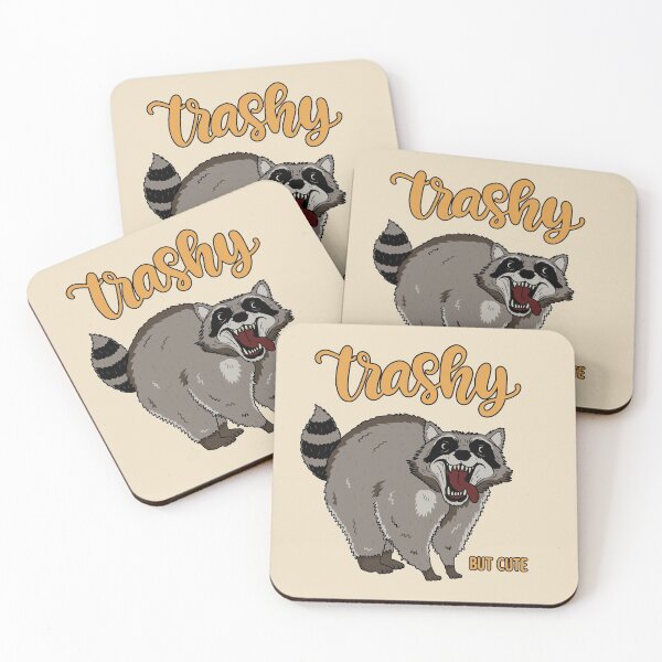 Item preview, Raccoon - Trashy but cute designed and sold by ValentinaHramov.