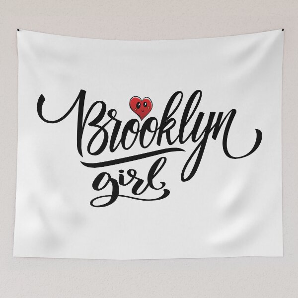 Item preview, Brooklyn Girl Cute Heart New York Raised Me New York designed and sold by ProjectX23.