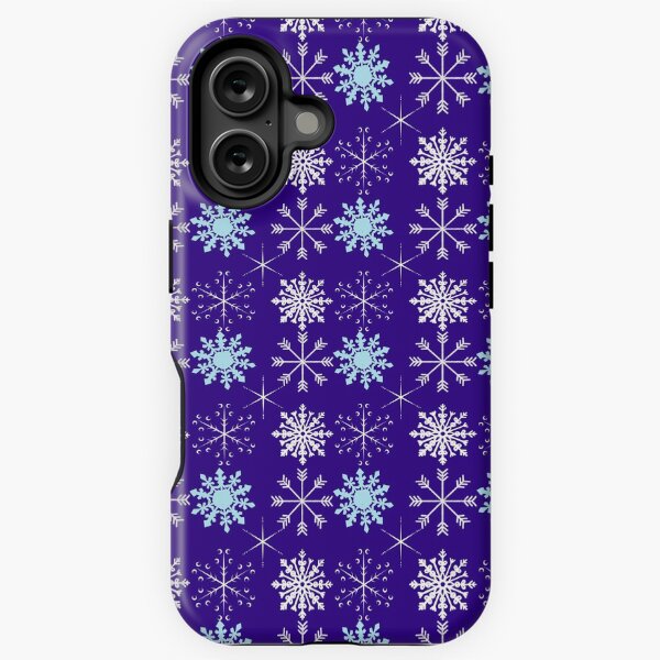 Item preview, Snowflakes Icy colorful Cute Pattern designed and sold by The Sober Art.