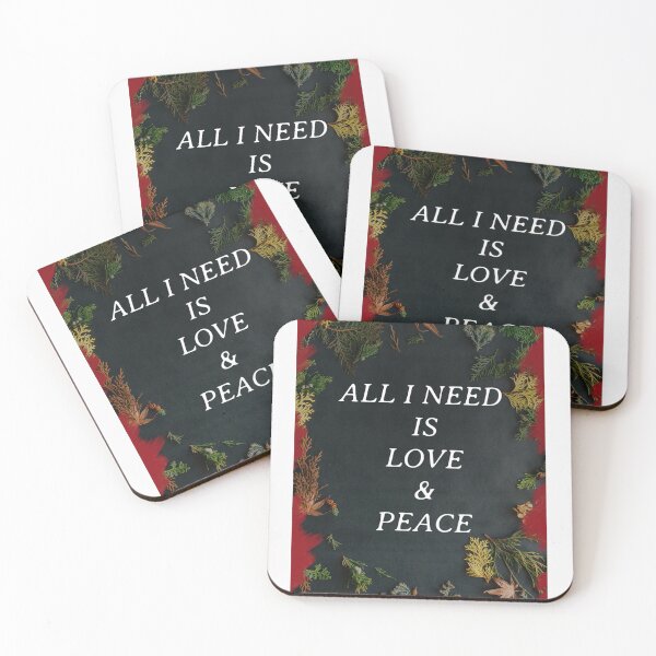 Item preview, ALL I NEED IS LOVE AND PEACE designed and sold by TeesKeeper.