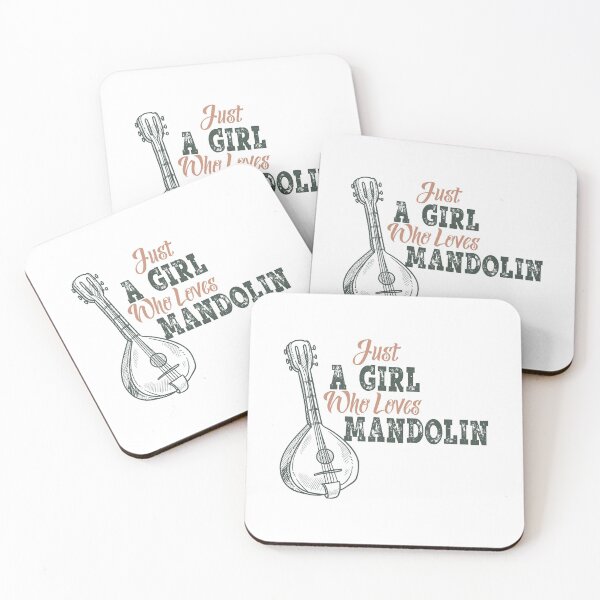 Item preview, Just A Girl Who Loves Mandolin Funny Mandolin Lover Gift designed and sold by saadtraibiz.
