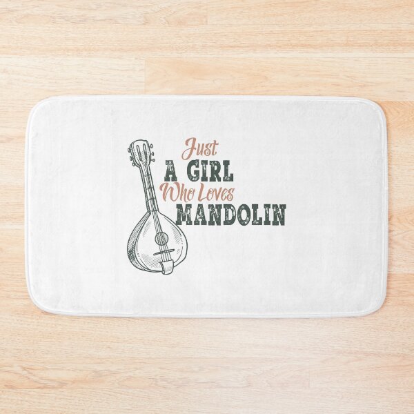 Item preview, Just A Girl Who Loves Mandolin Funny Mandolin Lover Gift designed and sold by saadtraibiz.