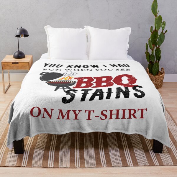 Item preview, You Know I Had Fun When You See BBQ Stains On My Shirt Funny Barbeque Gift designed and sold by Scratches Tees.
