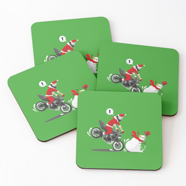Item preview, Christmas motorcycle stop designed and sold by blickwandler.