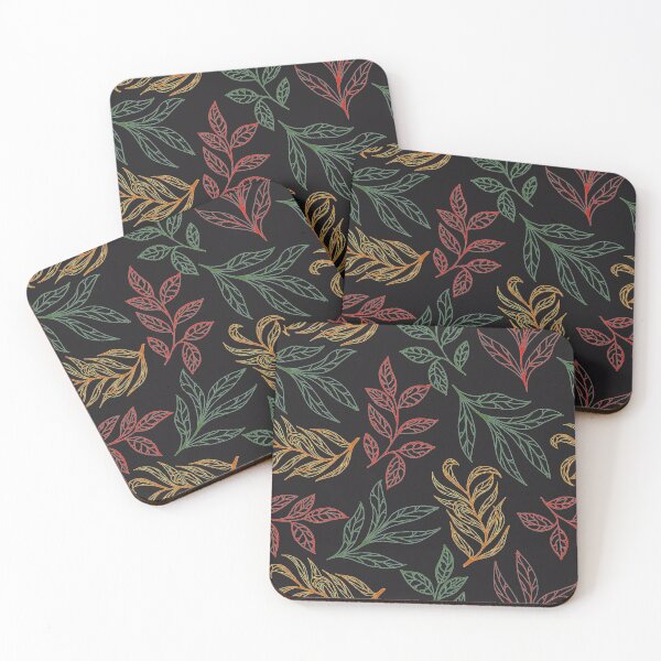 Item preview, Winter Leaf Lines Pattern designed and sold by Luvjesus2.