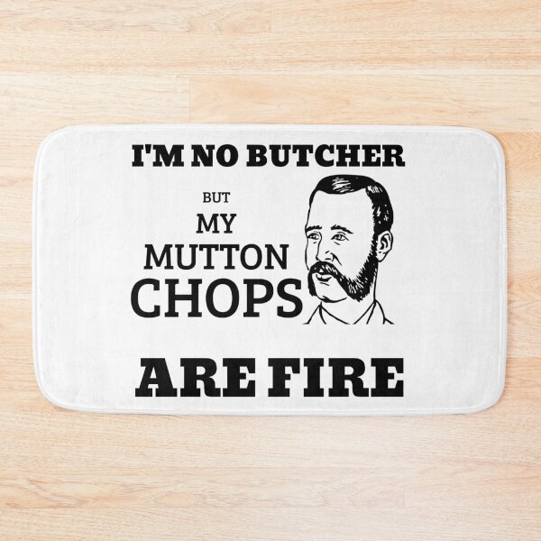 Item preview, Mutton Chops Are Fire designed and sold by Beard-Tees.