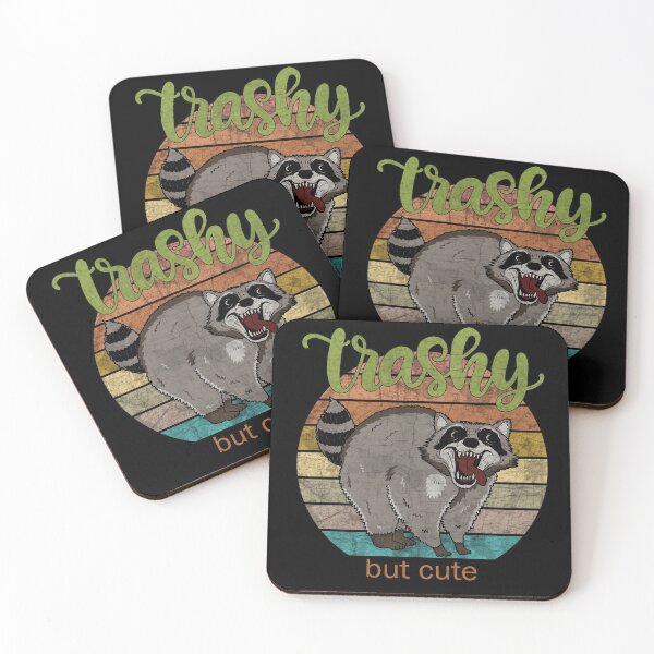 Item preview, Raccoon - Trashy but cute designed and sold by ValentinaHramov.