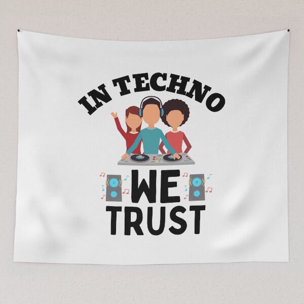 Item preview, In Techno We Trust designed and sold by Joy Poddar.