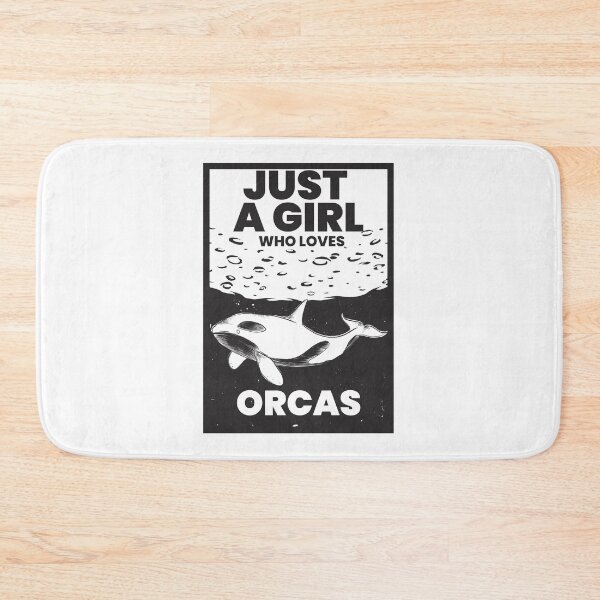 Item preview, Just A Girl Who Loves Orcas For Orca Lovers designed and sold by saadtraibiz.