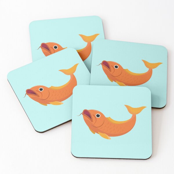 Item preview, Koi Carp Fish Orange designed and sold by PluckySquid.