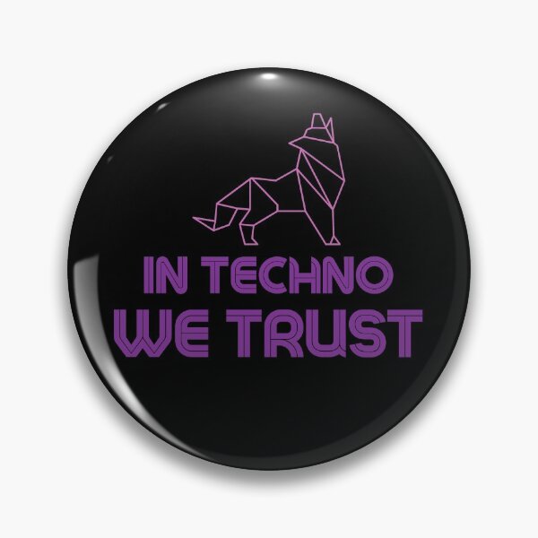 Item preview, In techno we Trust Purple Animal 2 designed and sold by kyds.