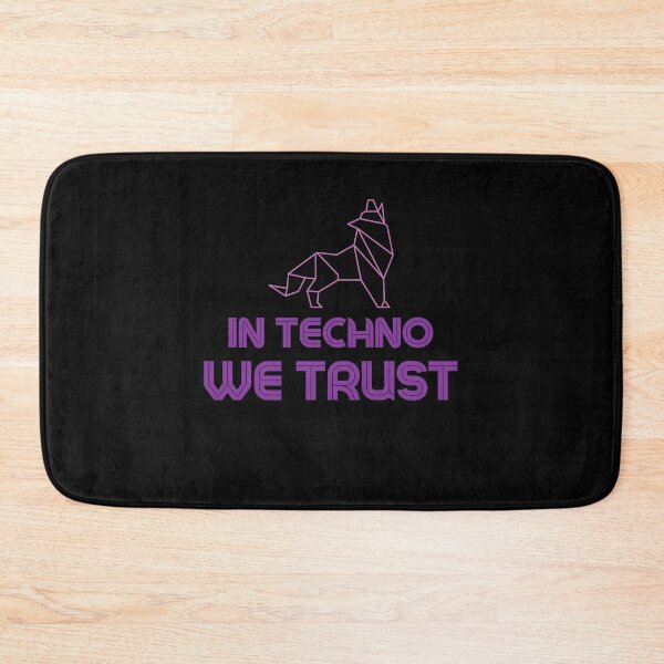 Item preview, In techno we Trust Purple Animal 2 designed and sold by kyds.